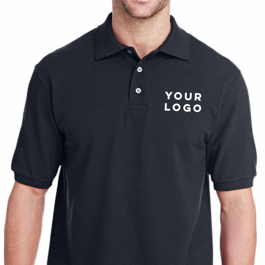 Honeycomb Cotton Polo Tees
