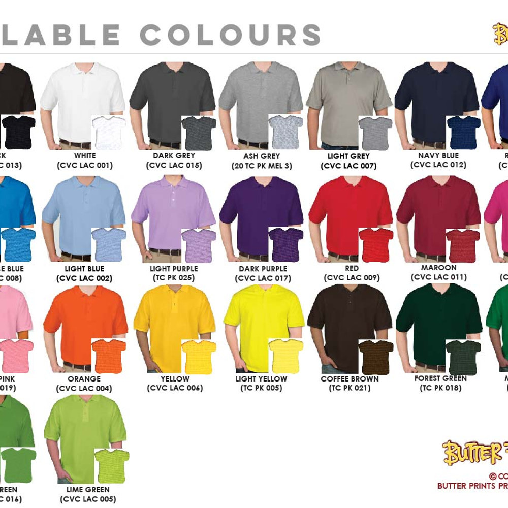 Honeycomb Cotton Polo Tees, view 2